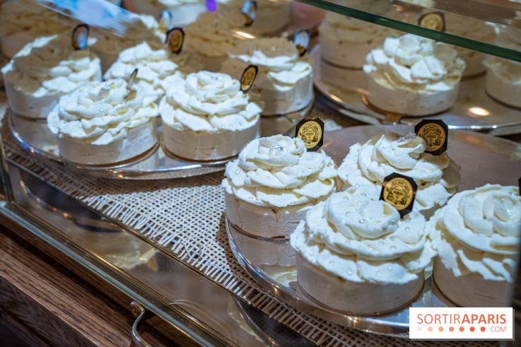 Thé glacé et pavlova Flower Summer chez Mariage Frères