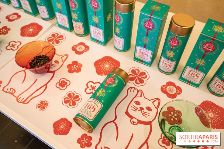 Thé glacé et pavlova Flower Summer chez Mariage Frères