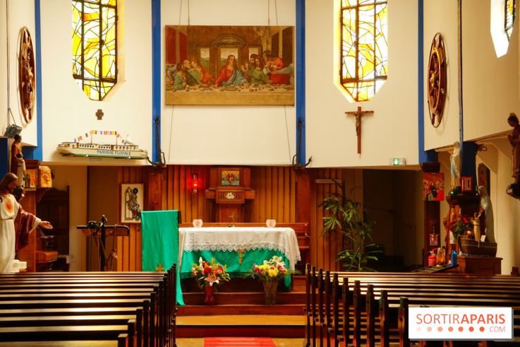 À Conflans-Sainte-Honorine, une chapelle flottante insolite