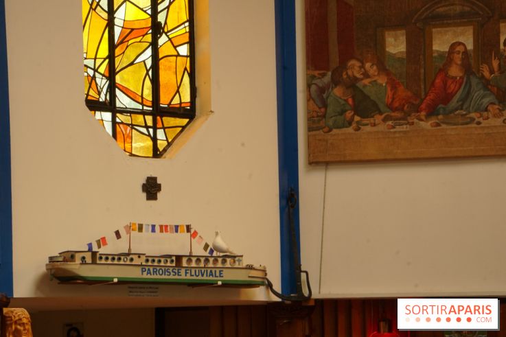 À Conflans-Sainte-Honorine, une chapelle flottante insolite