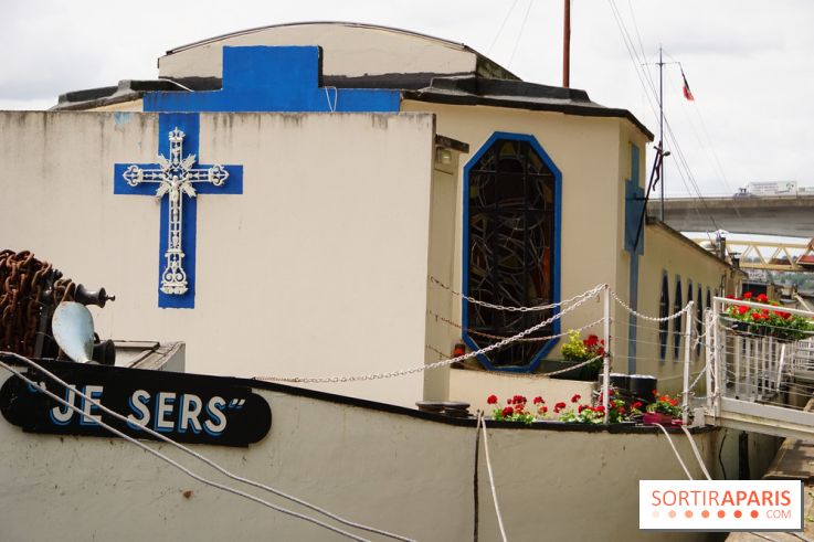 À Conflans-Sainte-Honorine, une chapelle flottante insolite