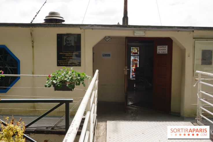 À Conflans-Sainte-Honorine, une chapelle flottante insolite