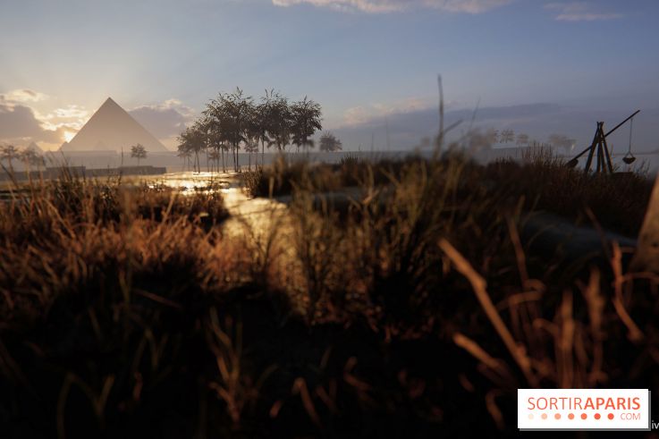 L'Horizon de Khéops, un voyage immersif au cœur d'une pyramide à vivre à l'Institut du monde arabe