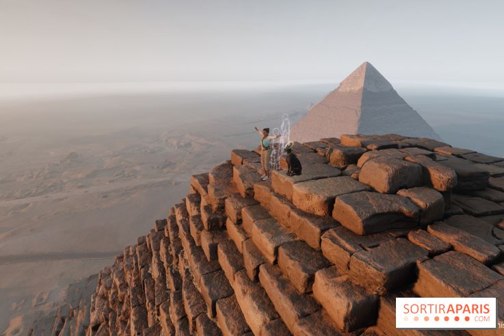 L'Horizon de Khéops, un voyage immersif au cœur d'une pyramide à vivre à l'Institut du monde arabe