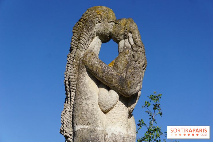 Le jardin de sculptures de la Dhyus, un lieu insolite en Île-de-France