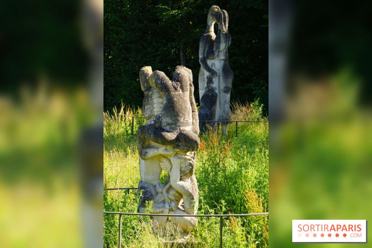 Le jardin de sculptures de la Dhyus, un lieu insolite en Île-de-France