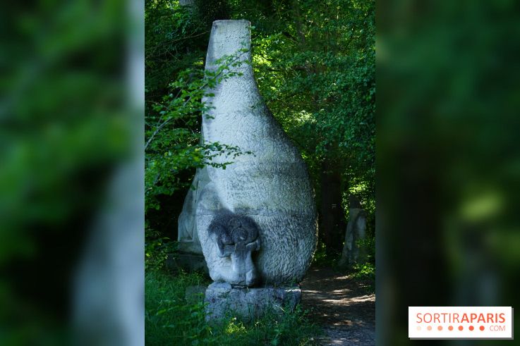 Le jardin de sculptures de la Dhyus, un lieu insolite en Île-de-France