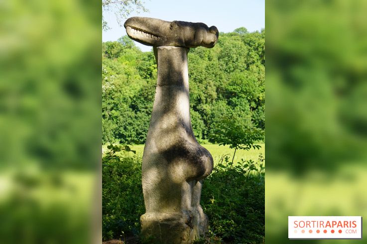 Le jardin de sculptures de la Dhyus, un lieu insolite en Île-de-France