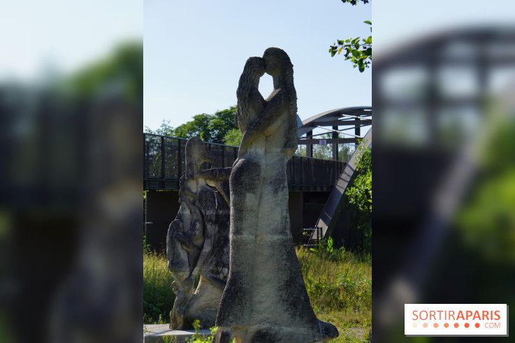 Le jardin de sculptures de la Dhyus, un lieu insolite en Île-de-France