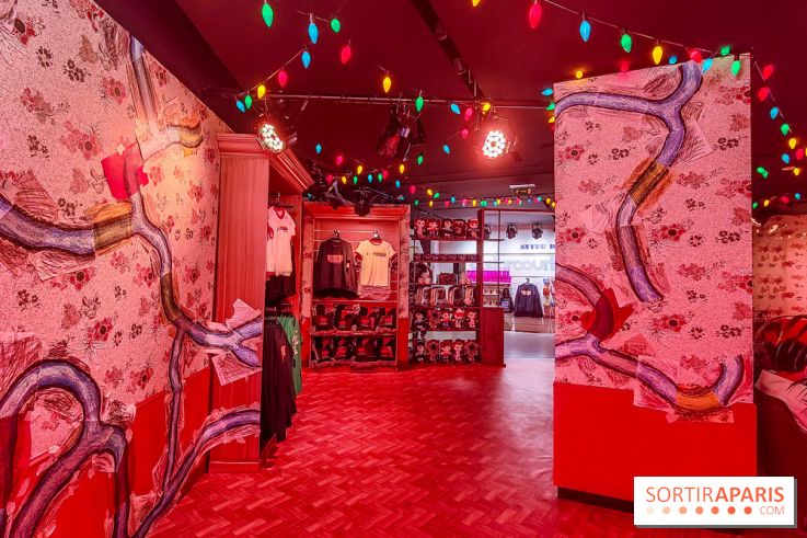 Stranger Things : un pop-up store éphémère inédit débarque sur les Champs-Elysées, nos photos