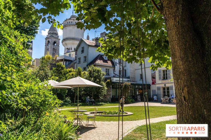 Le Café Renoir au sein du Jardin Renoir du Musée Montmartre 2022