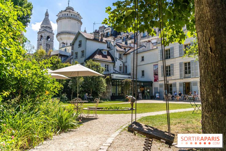 Le Café Renoir au sein du Jardin Renoir du Musée Montmartre 2022