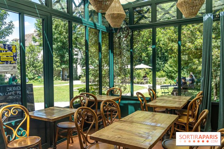 Le Café Renoir au sein du Jardin Renoir du Musée Montmartre 2022