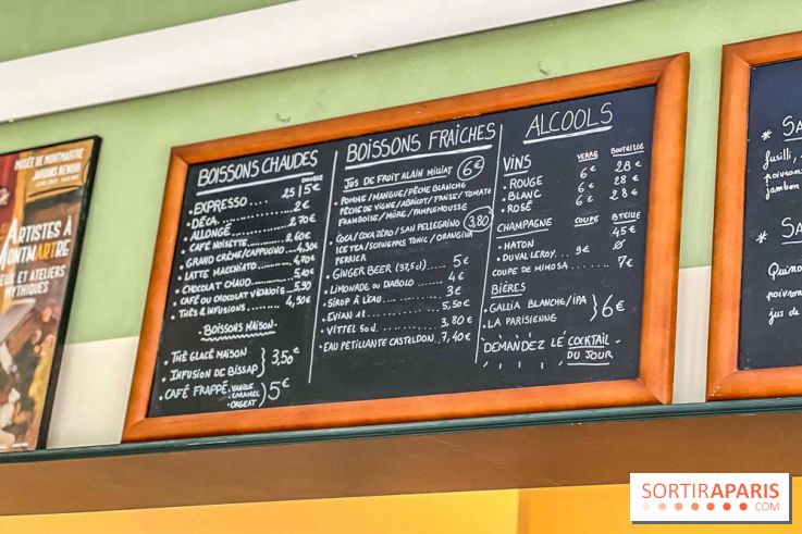 Le Café Renoir au sein du Jardin Renoir du Musée Montmartre 2022