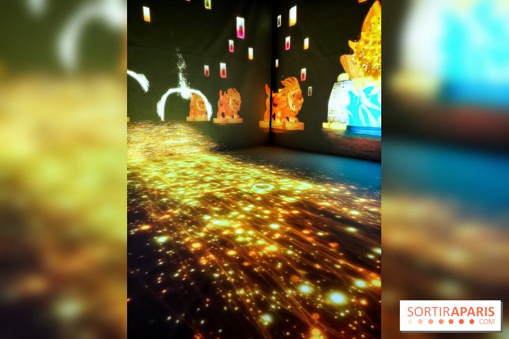 Exposition immersive autour de la Fête des lanternes, nos photos