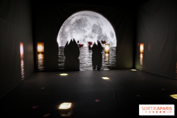 Exposition immersive autour de la Fête des lanternes, nos photos