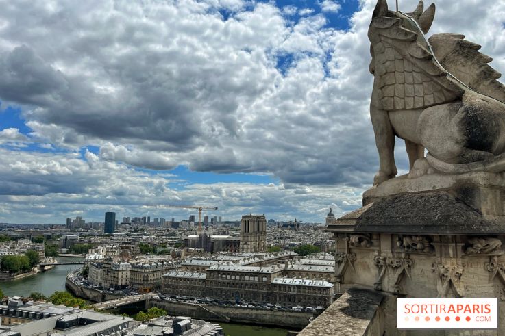 Vue Paris Tour Saint Jacques