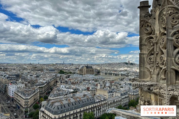 Vue Paris Tour Saint Jacques