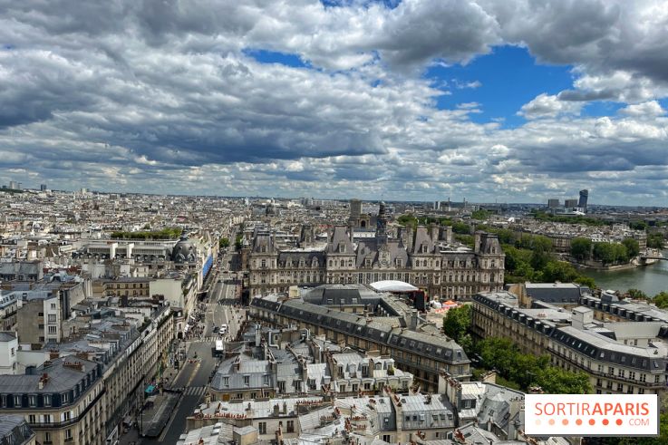 Vue Paris Tour Saint Jacques