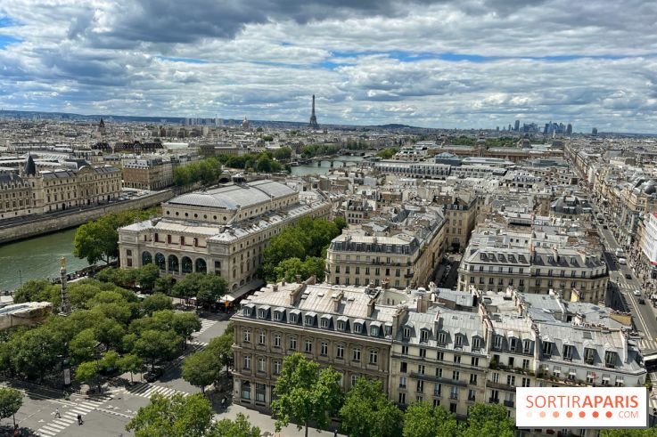 Vue Paris Tour Saint Jacques