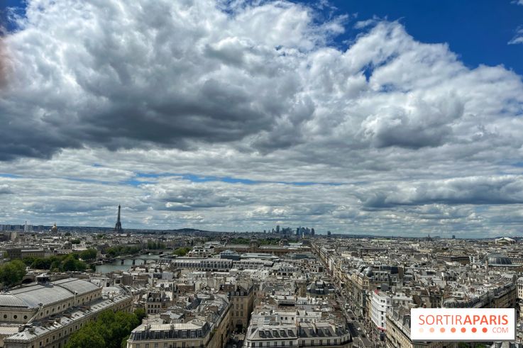 Vue Paris Tour Saint Jacques