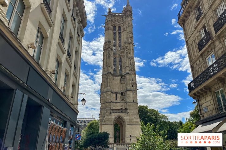 Vue Paris Tour Saint Jacques