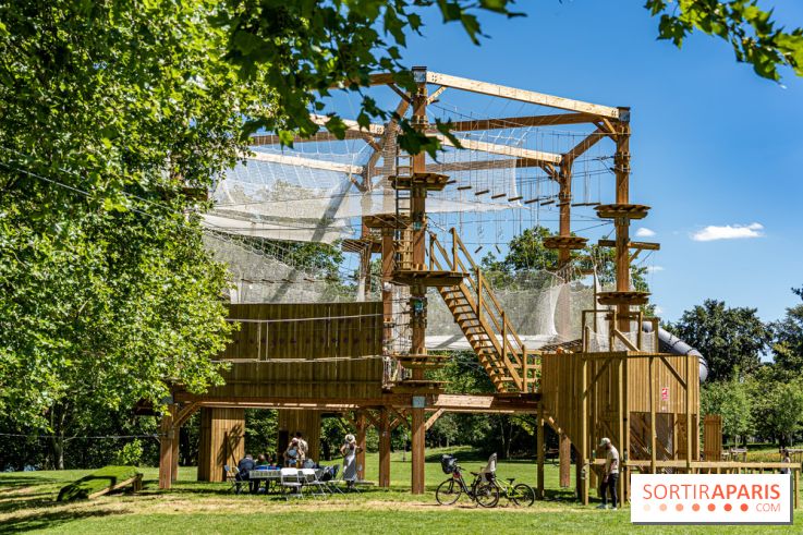 Accrocamp Créteil, les photos de l'accrobranche 