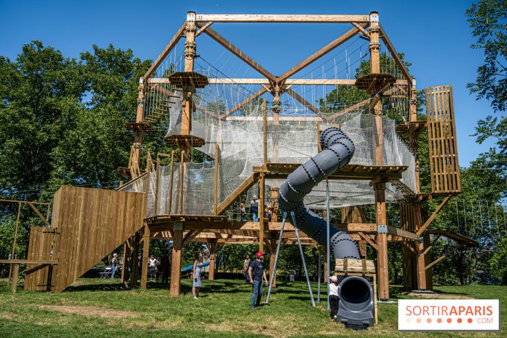 Accrocamp Créteil, les photos de l'accrobranche 