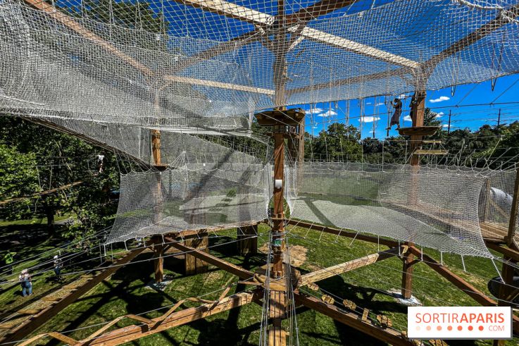 Accrocamp Créteil, les photos de l'accrobranche 