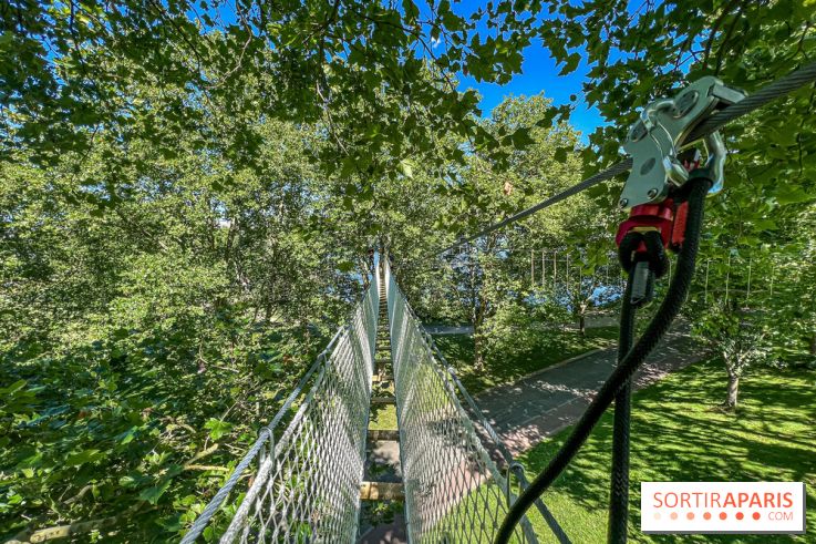 Accrocamp Créteil, les photos de l'accrobranche 