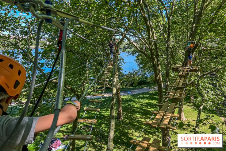 Accrocamp Créteil, les photos de l'accrobranche 