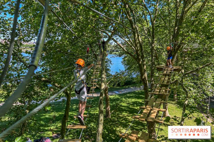 Accrocamp Créteil, les photos de l'accrobranche 