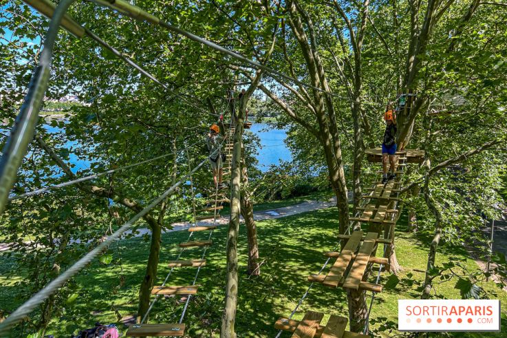 Accrocamp Créteil, les photos de l'accrobranche 