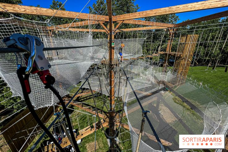 Accrocamp Créteil, les photos de l'accrobranche 
