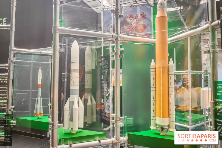 Up to space : devenez un astronaute avec l'exposition du musée de l'Air et de l'Espace, nos photos