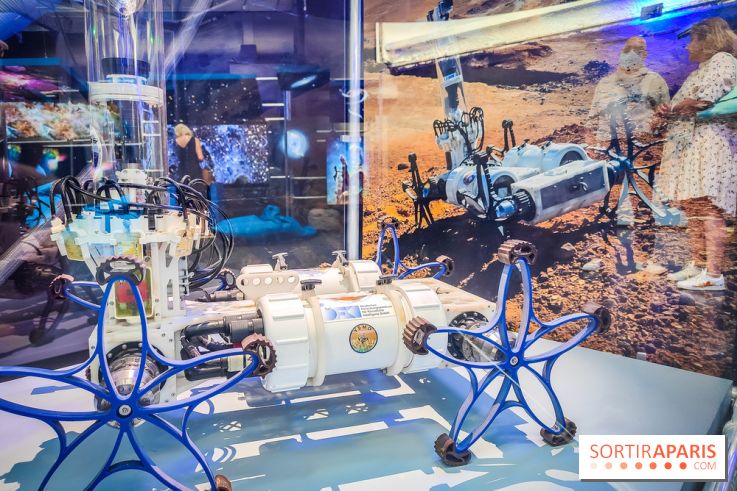 Up to space : devenez un astronaute avec l'exposition du musée de l'Air et de l'Espace, nos photos