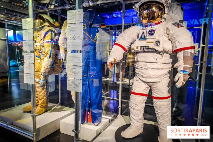 Up to space : devenez un astronaute avec l'exposition du musée de l'Air et de l'Espace, nos photos