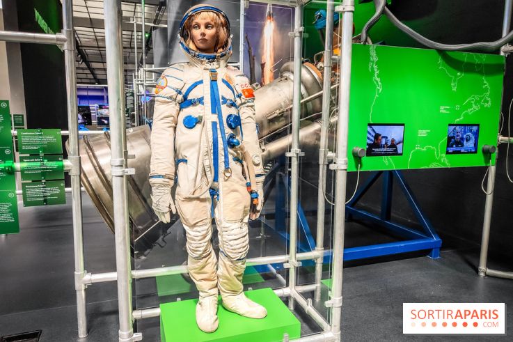 Up to space : devenez un astronaute avec l'exposition du musée de l'Air et de l'Espace, nos photos