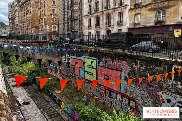 Balade sur la Petite Ceinture du 18e : le Hasard Ludique et la Recyclerie, les incontournables
