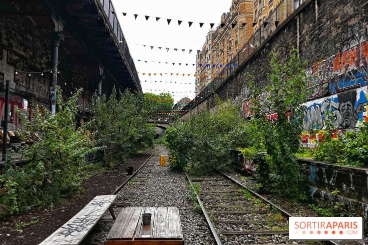 Balade sur la Petite Ceinture du 18e : le Hasard Ludique et la Recyclerie, les incontournables