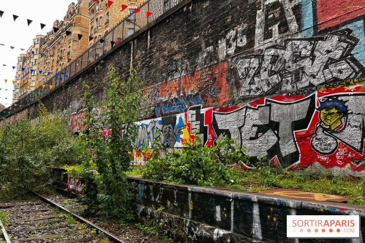 Balade sur la Petite Ceinture du 18e : le Hasard Ludique et la Recyclerie, les incontournables