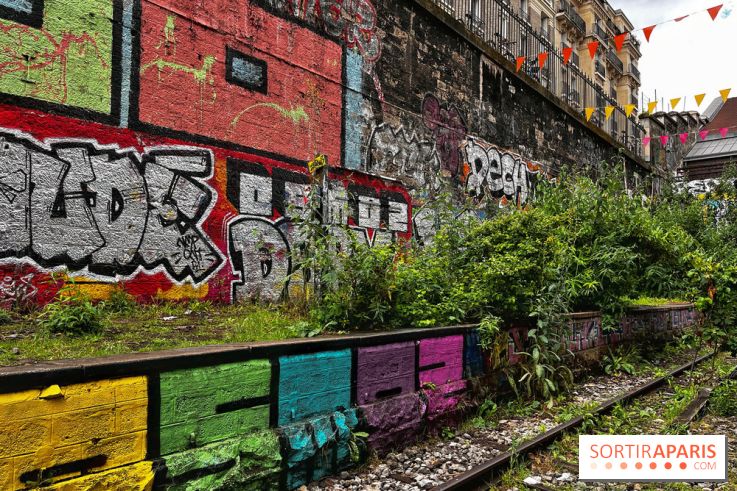 Balade sur la Petite Ceinture du 18e : le Hasard Ludique et la Recyclerie, les incontournables
