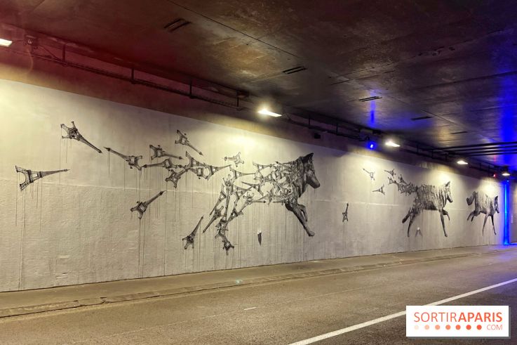 Paris : le Tunnel des Tuileries transformé en galerie de street art jusqu'en 2023
