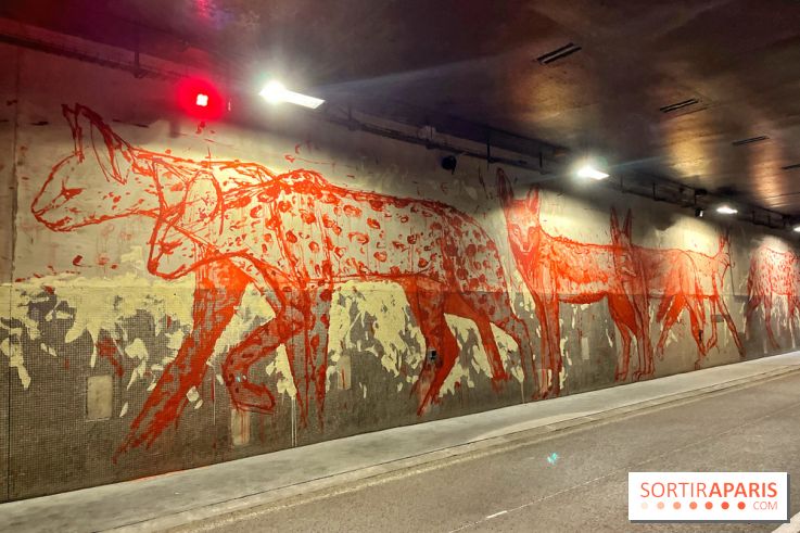 Paris : le Tunnel des Tuileries transformé en galerie de street art jusqu'en 2023