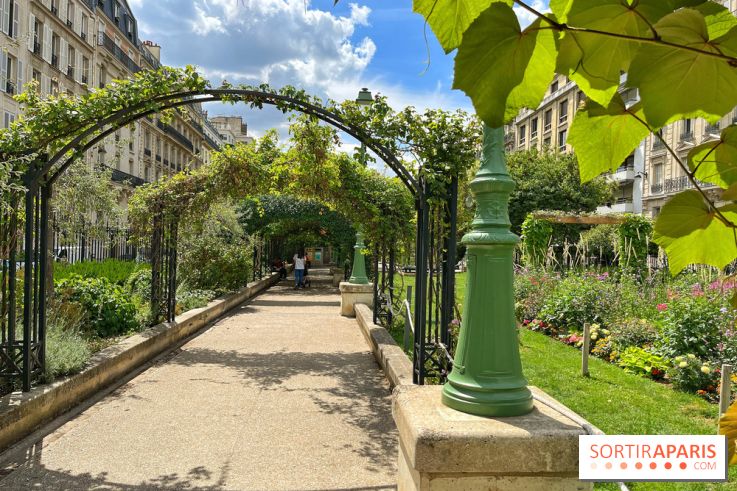 Balade sur la Petite Ceinture du 17e : la promenade Pereire