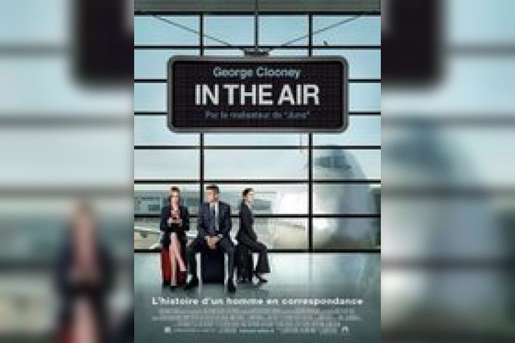 In the air