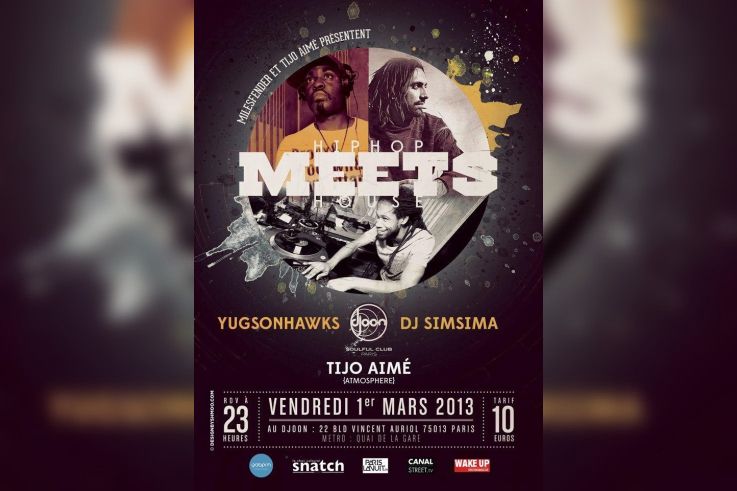 Soirée MEETS (Hip Hop et House)