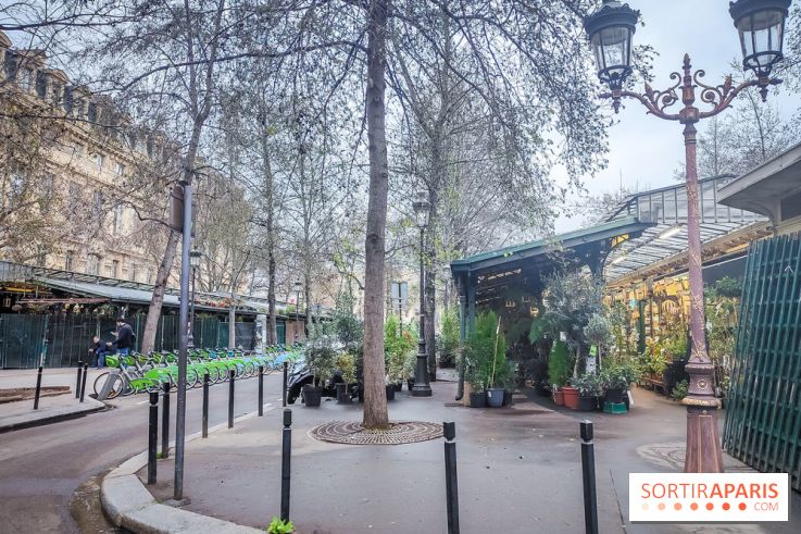 Visuels Paris - marché aux fleurs Elisabeth II
