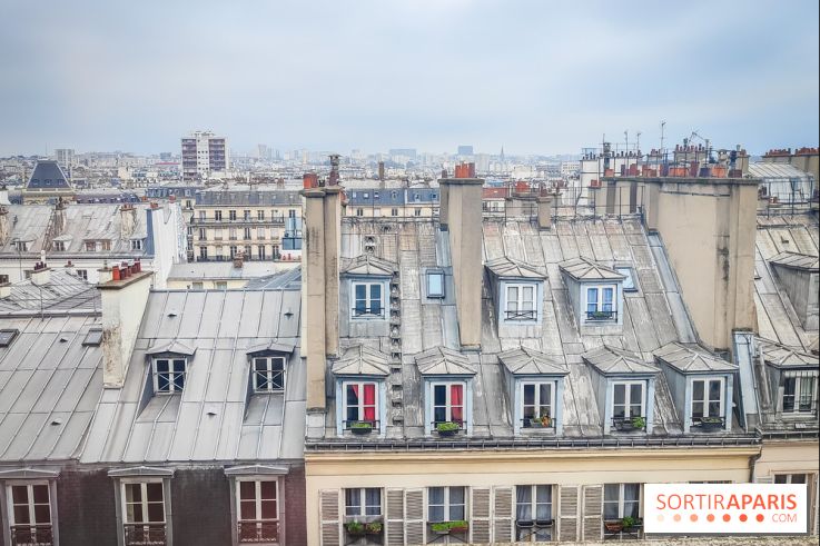 Visuels Paris - vue aérienne toits