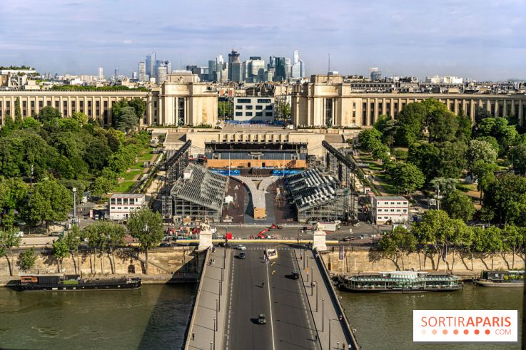 Visuels Paris -  parc des champions - Trocadéro - Jo 